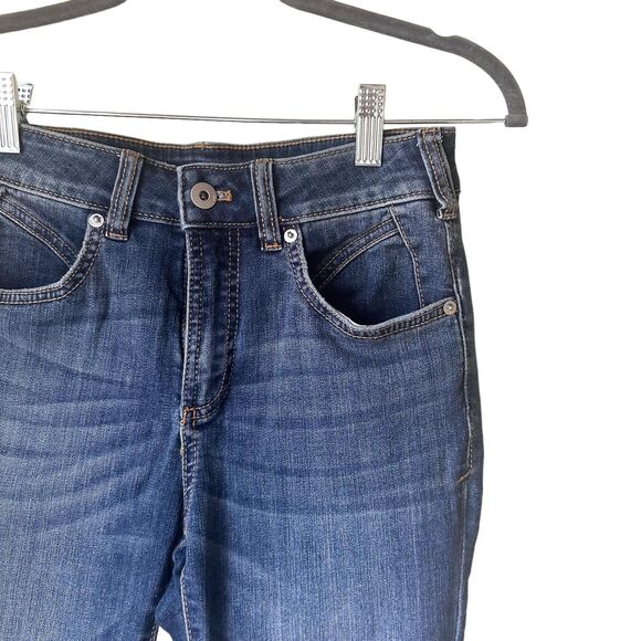 ANTHROPOLOGIE‎ Pilcro and The Letterpress High Rise Denim Leggings Sz 26 - Picture 6 of 7